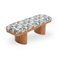 Ollie Upholstered Bench (48"-57") - Cream / 48" - Image 4