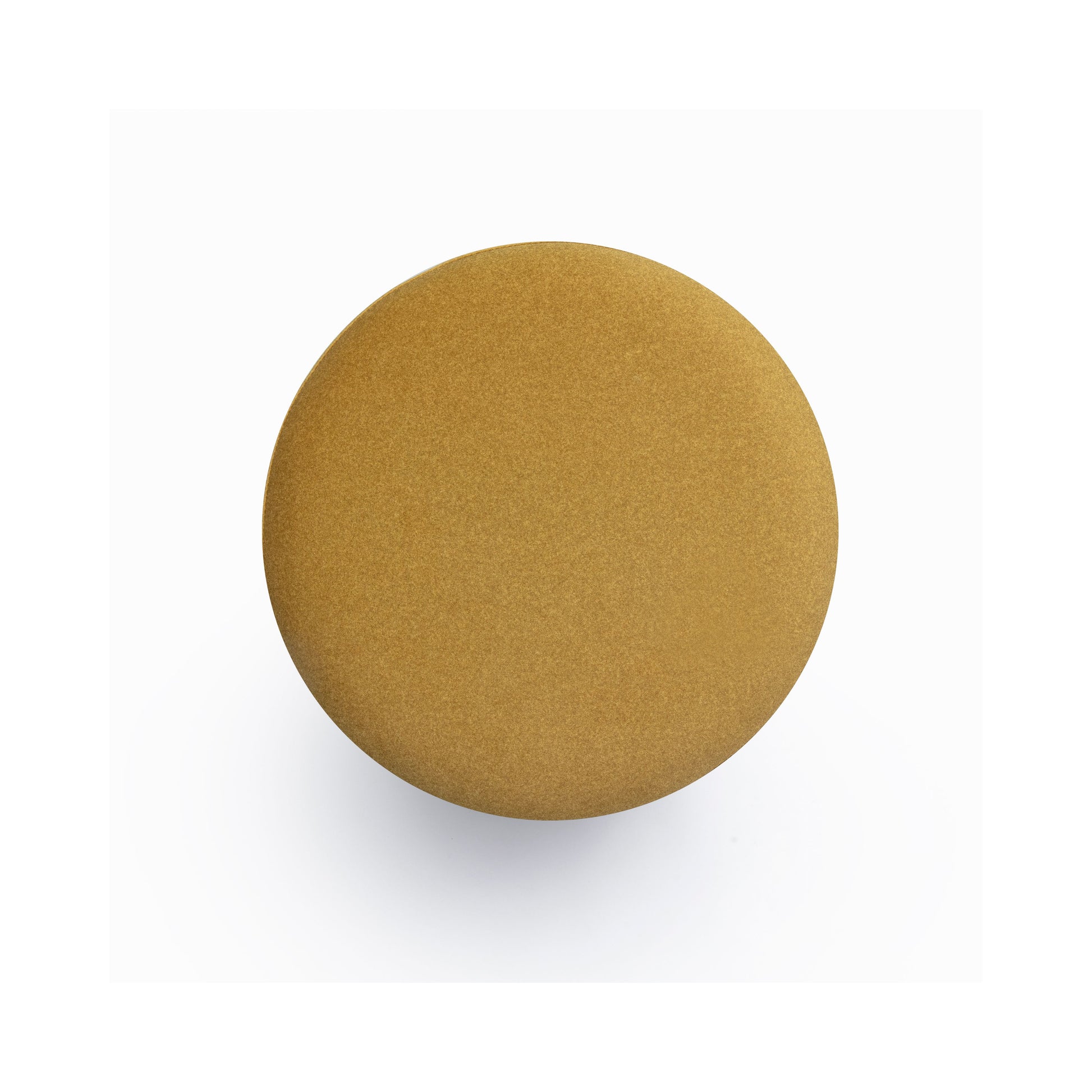 Dex Performance Vegan Mohair Ottoman - Amber - Image 5