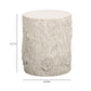 Fawn Driftwood Concrete Indoor/Outdoor Side Table - Image 4