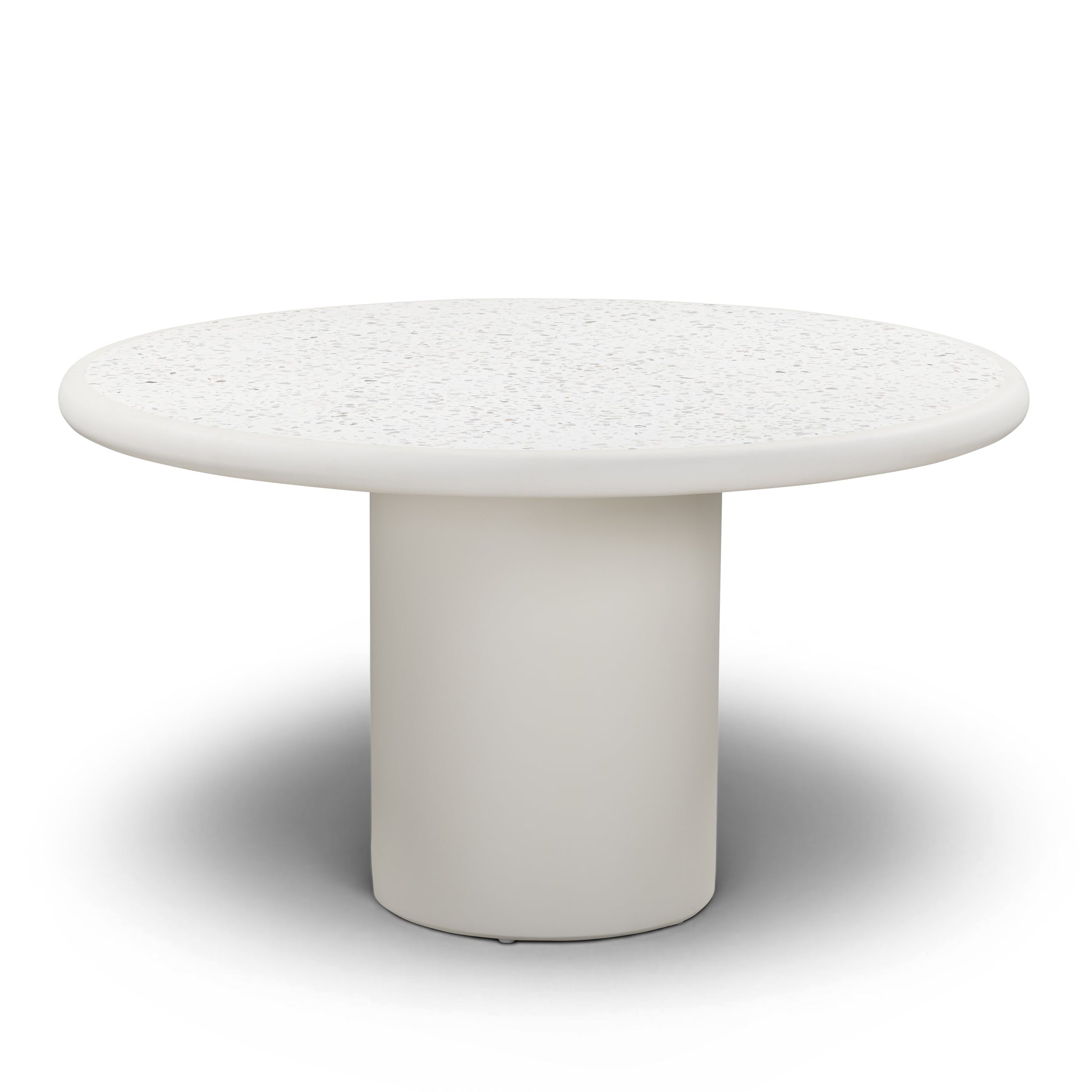 Billy 54" Concrete Terrazzo Indoor/Outdoor Dining Table - Image 2