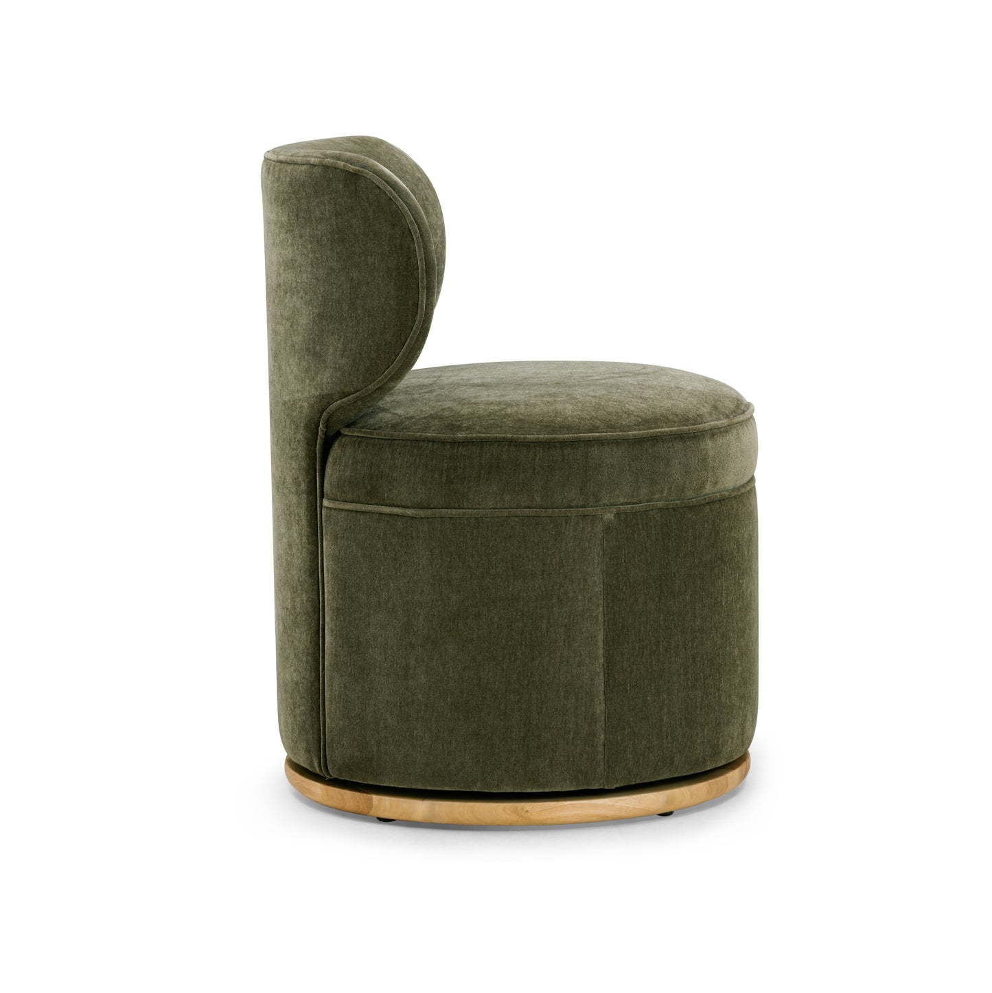 Amaya Swivel Desk Chair - Green - Image 5
