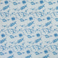 Dolce Natural Cotton Table Cloth - Baby Blue / 70" x 160" - Image 3