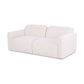 Gorge 81" Modular Loveseat - Cream - Image 2