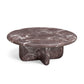 Juju 2-Piece Faux Marble Indoor/Outdoor Nesting Coffee Table Set - Red Levanto - Image 8