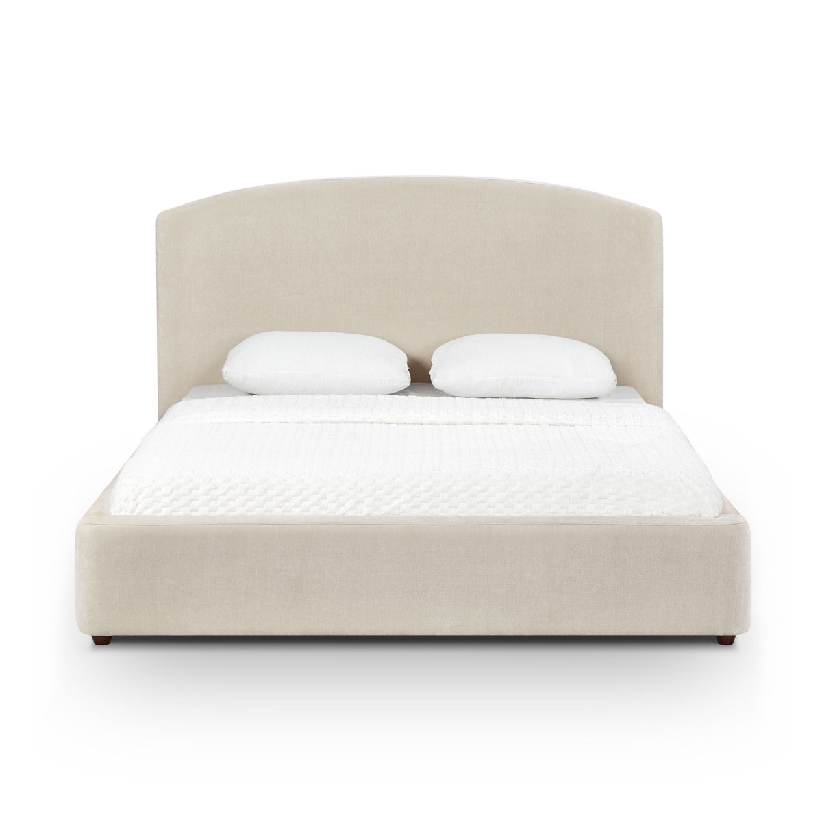 Leah Performance Chenille Bed - Cream / Queen - Image 2