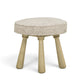 Pookie Accent Stool - Neutral Floral - Image 3