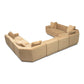 Perry 8-Piece Modular Large U-Sectional - Tan - Image 4