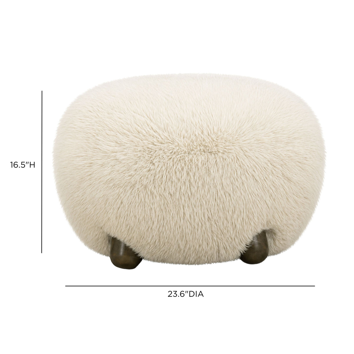 Pucker Ottoman - Natural - Image 6