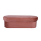 Andrea Performance Velvet Storage Bench (31"-50") - Salmon / 50" - Image 2