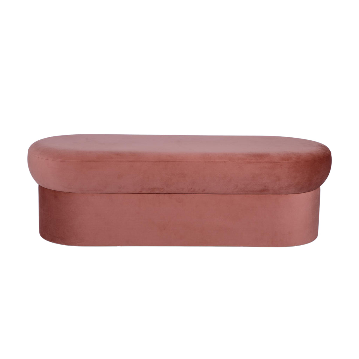 Andrea Performance Velvet Storage Bench (31