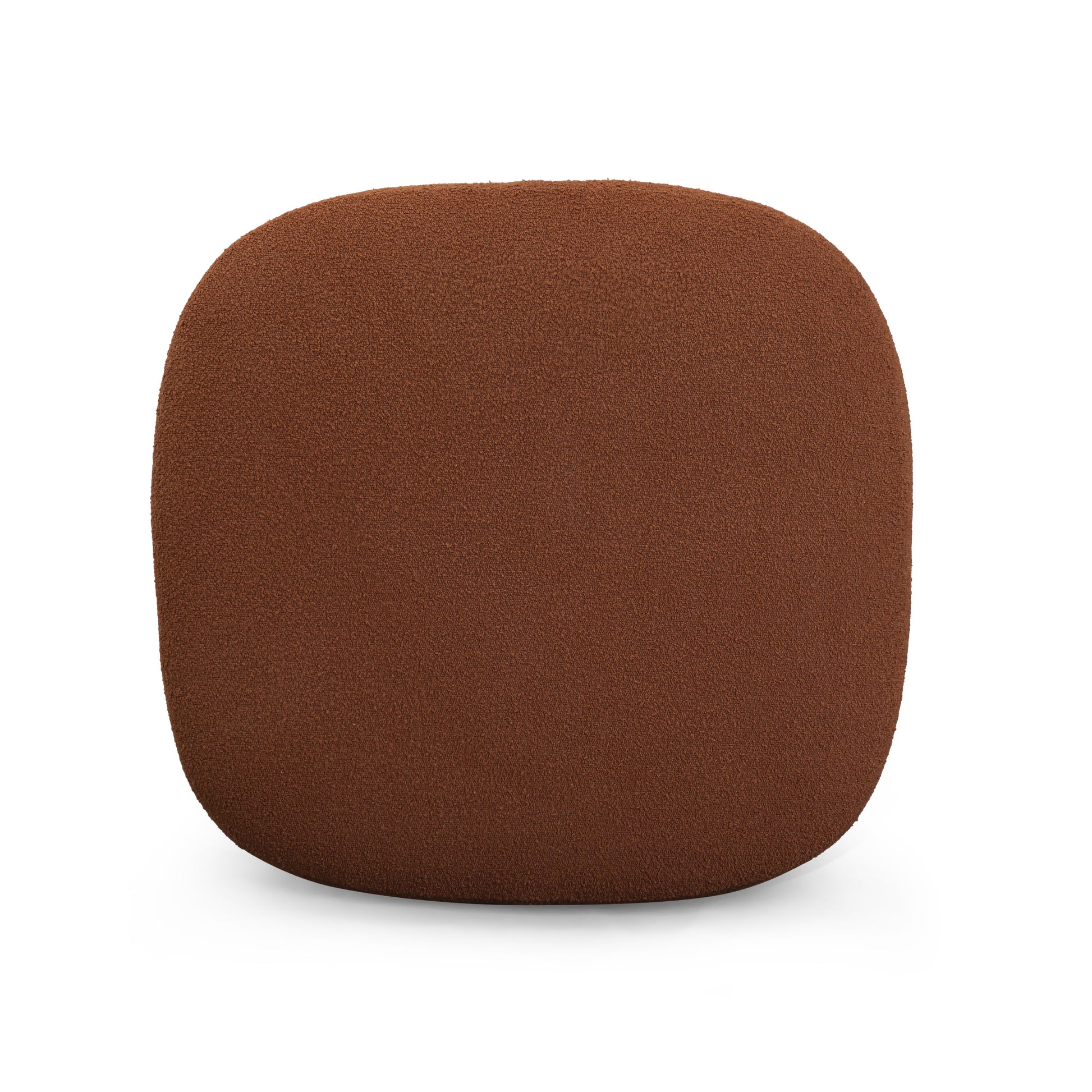 Domina Autumn Red Boucle Ottoman - Image 5