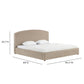 Leah Performance Chenille Bed - Taupe / King - Image 10