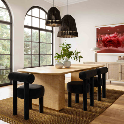 Carmel Dining Chair - Black - Image 1