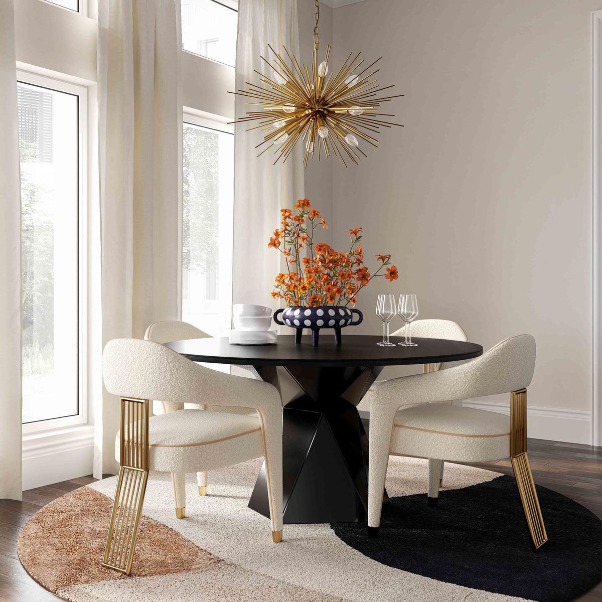 Corralis Dining Chair - Cream - Image 2