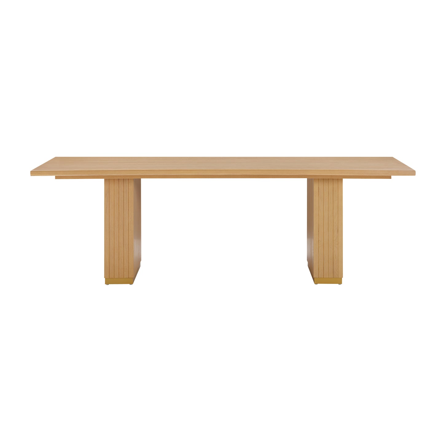 Chelsea Oak Wood Rectangular Dining Table (79