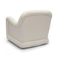 Charli Performance Swivel Chair - Cream - Image 4