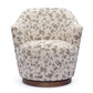 Skyla Swivel Accent Chair - Beige Floral - Image 2