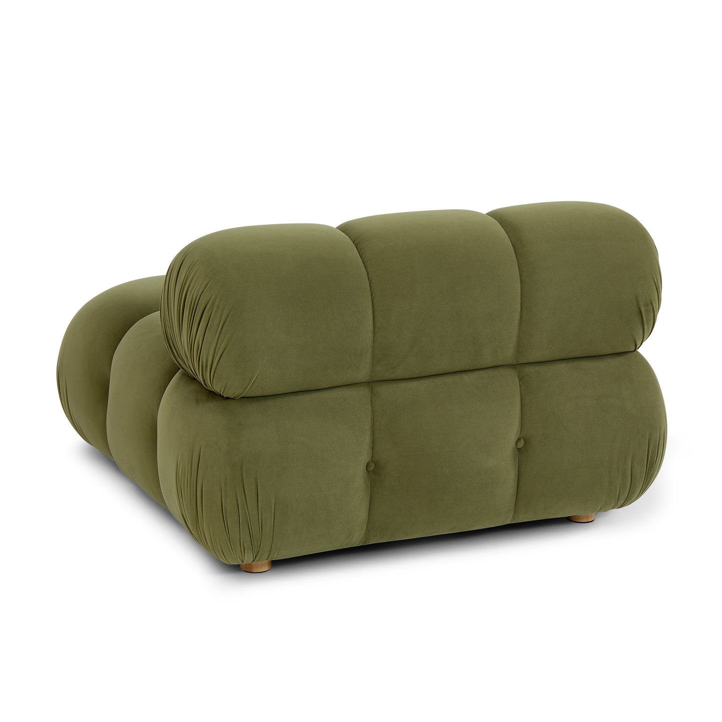 Calliope Performance Modular Corner Chair - Olive Green - Image 5