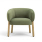 Foxy Performance Fabric Accent Chair - Olive Green - Image 3