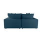 Cali 80" Modular Loveseat - Navy - Image 6