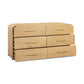 Marissa 62" Ash 6-Drawer Dresser - Natural Ash - Image 3