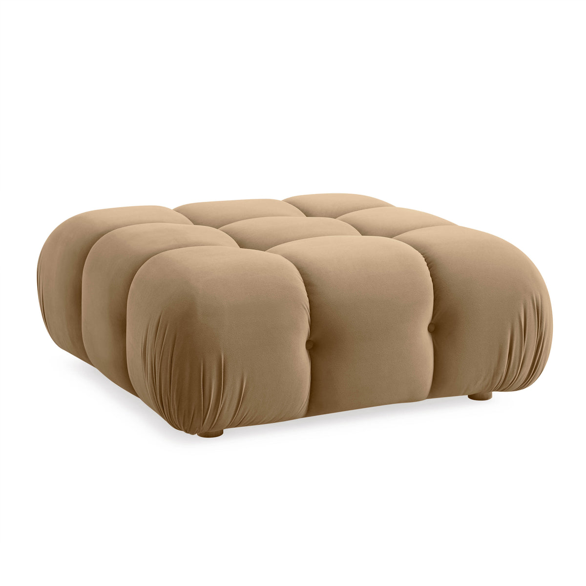 Calliope Performance Modular Ottoman - Cafe Au Lait - Image 2