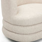Astor Swivel Hotel Lounge Chair - Cream - Image 6