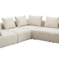 Hangover 5-Piece Modular L-Sectional - Off-White - Image 3