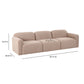 Gorge 116" Modular Sofa - Tan - Image 5