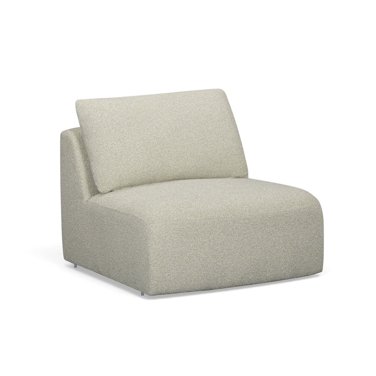 Noor Modular Armless Chair - Wheat - Image 1