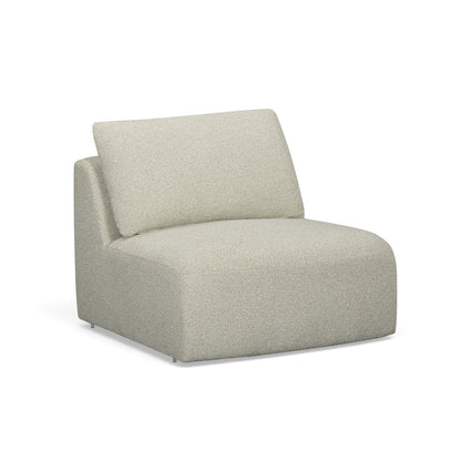 Noor Modular Armless Chair - Wheat - Image 1