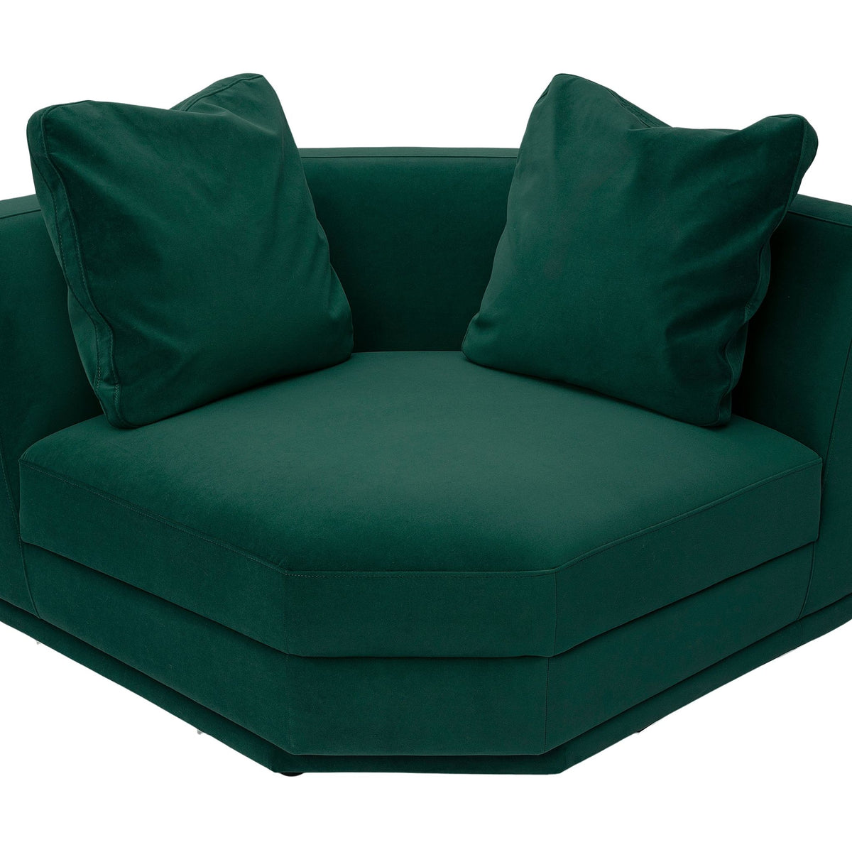 Perry Modular Corner Wedge - Deep Green - Image 3