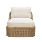 Axel Boucle Outdoor Lounge Chair - Cream - Image 2