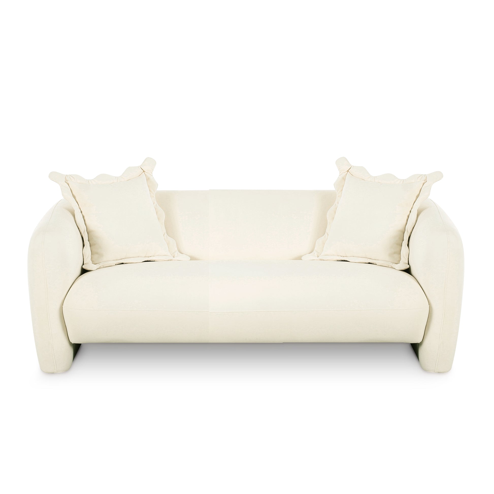 Lou 71.5" Loveseat - Cream - Image 3