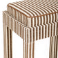 Kora Cotton Jute Contract-Grade Accent Stool - Brown - Image 4