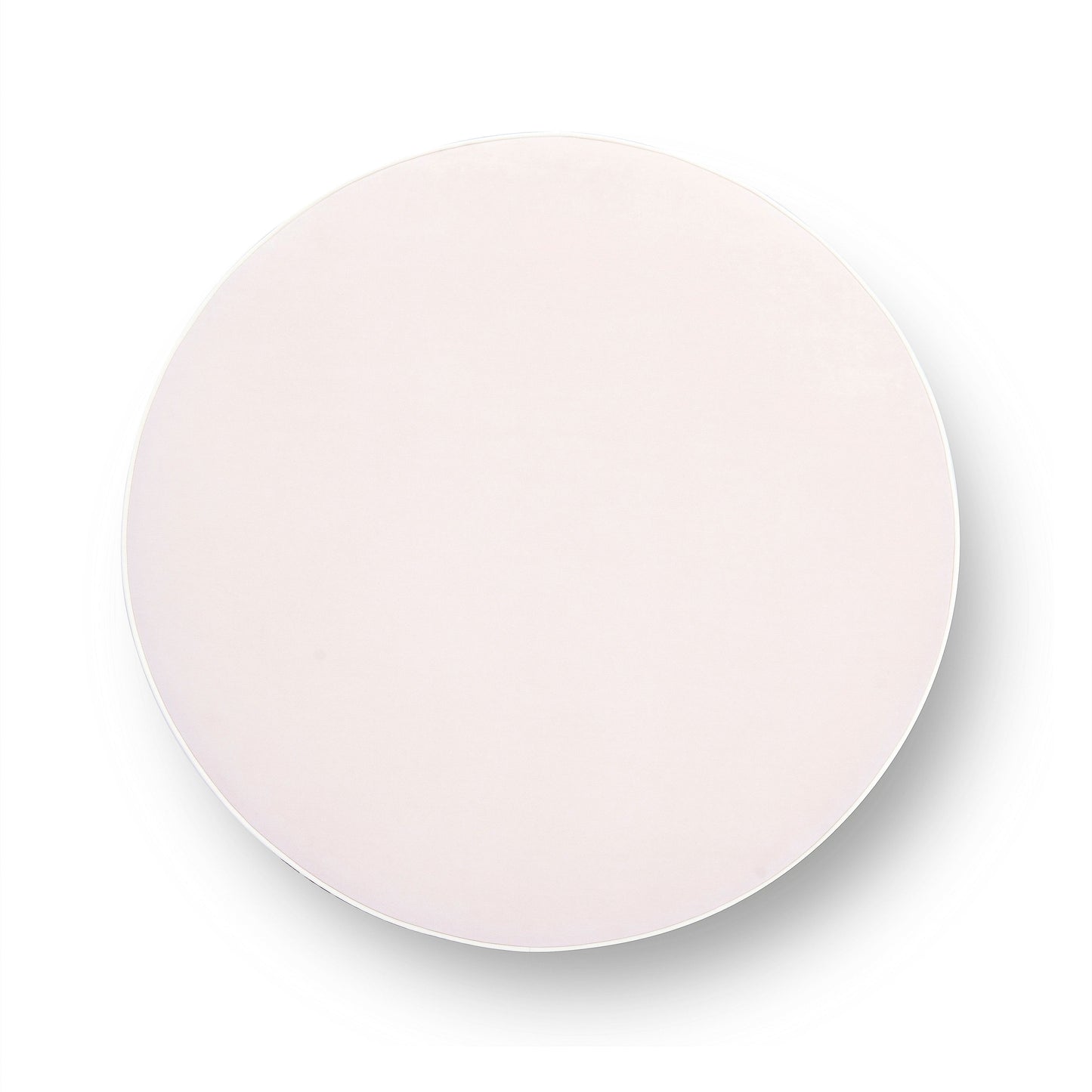Tassy Tasseled Round Ottoman - Pink - Image 5