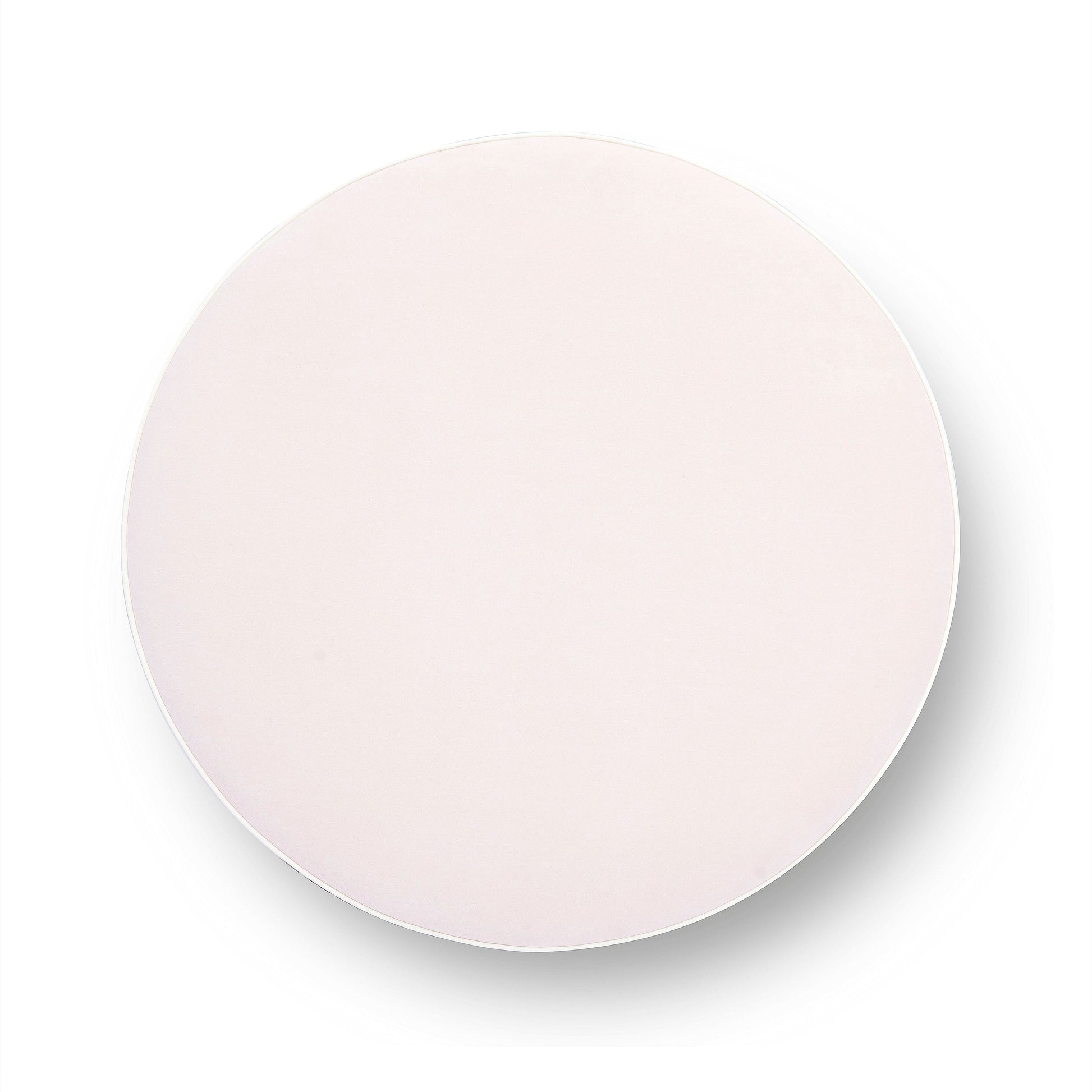 Tassy Tasseled Round Ottoman - Pink - Image 5