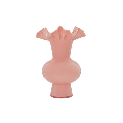 Spackle Pink Glass Vase (12"-18") - 18" - Image 1