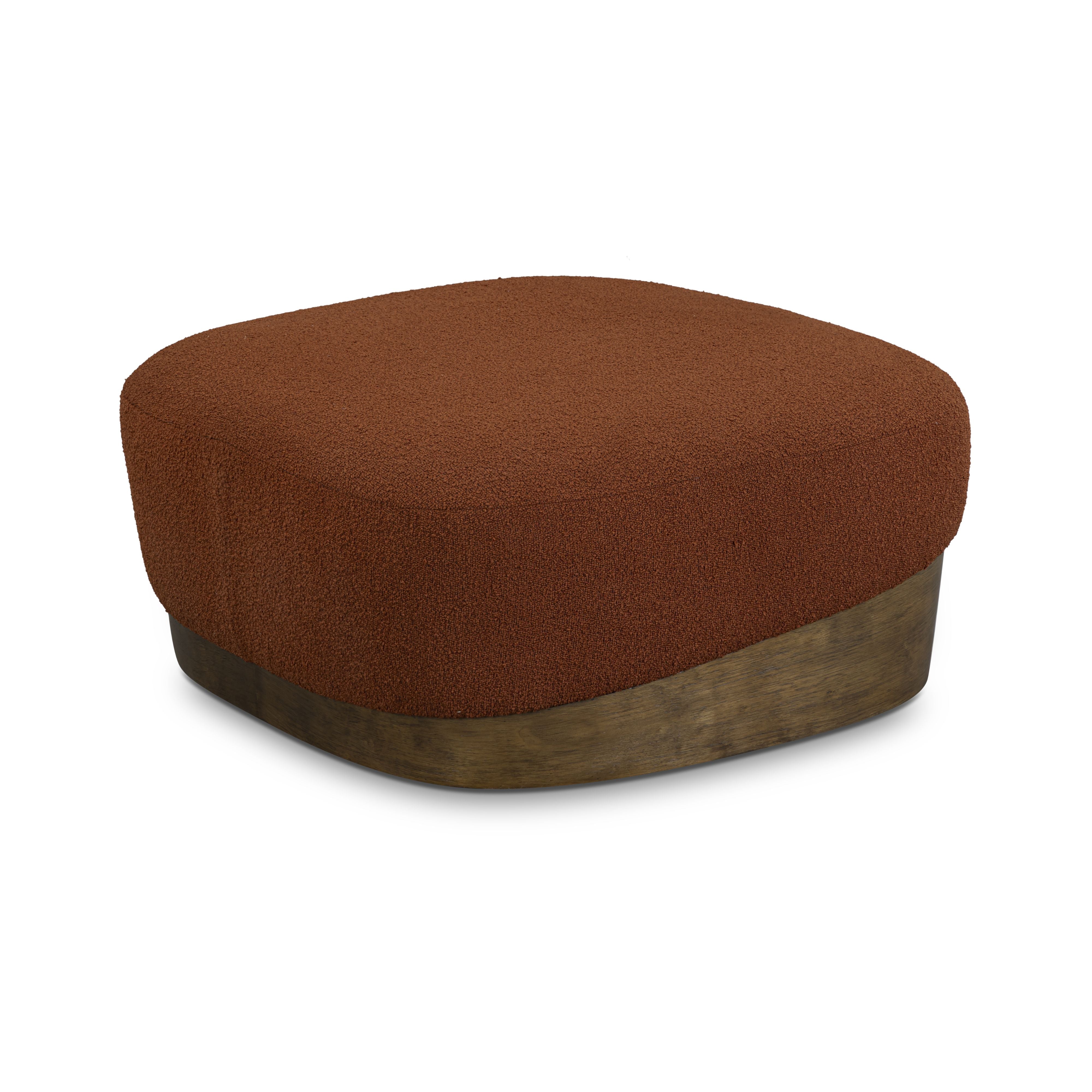 Domina Boucle Ottoman | TOV Furniture