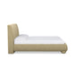 Rayne Textured Fabric Bed - Honey / Queen - Image 4