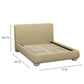 Rayne Textured Fabric Bed - Honey / Queen - Image 9