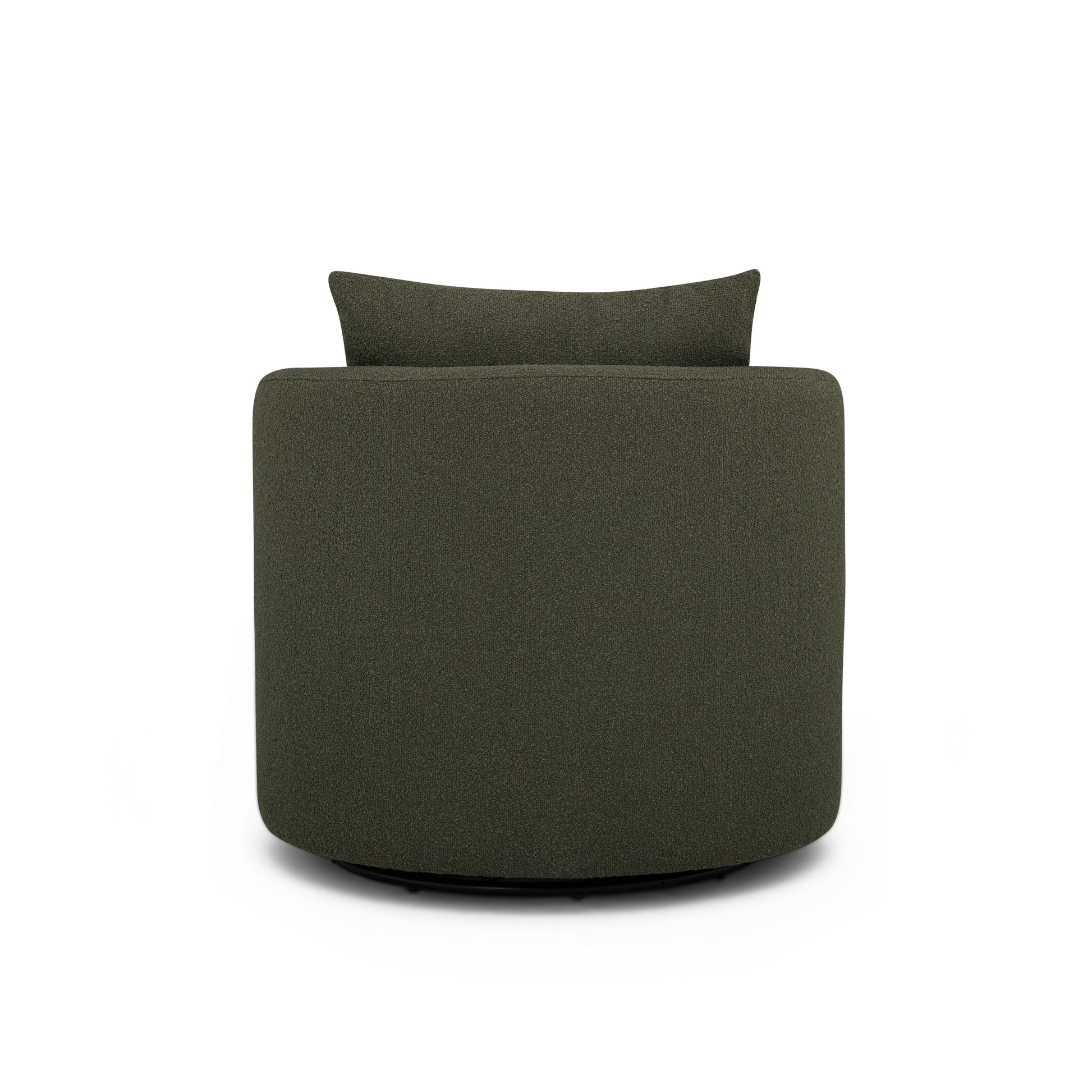 Silvi Performance Boucle Swivel Accent Chair - Kale Green - Image 5
