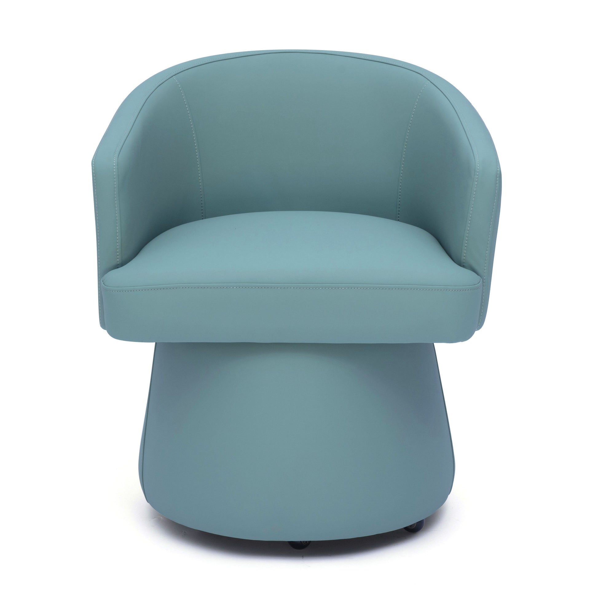 Kristen Rolling Desk Chair - Sea Foam Green - Image 2