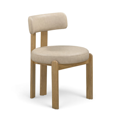 Odessa Performance Dining Chair - Taupe / 33" - Image 1