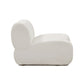 Zenith Modular Armless Chair - Cream - Image 4