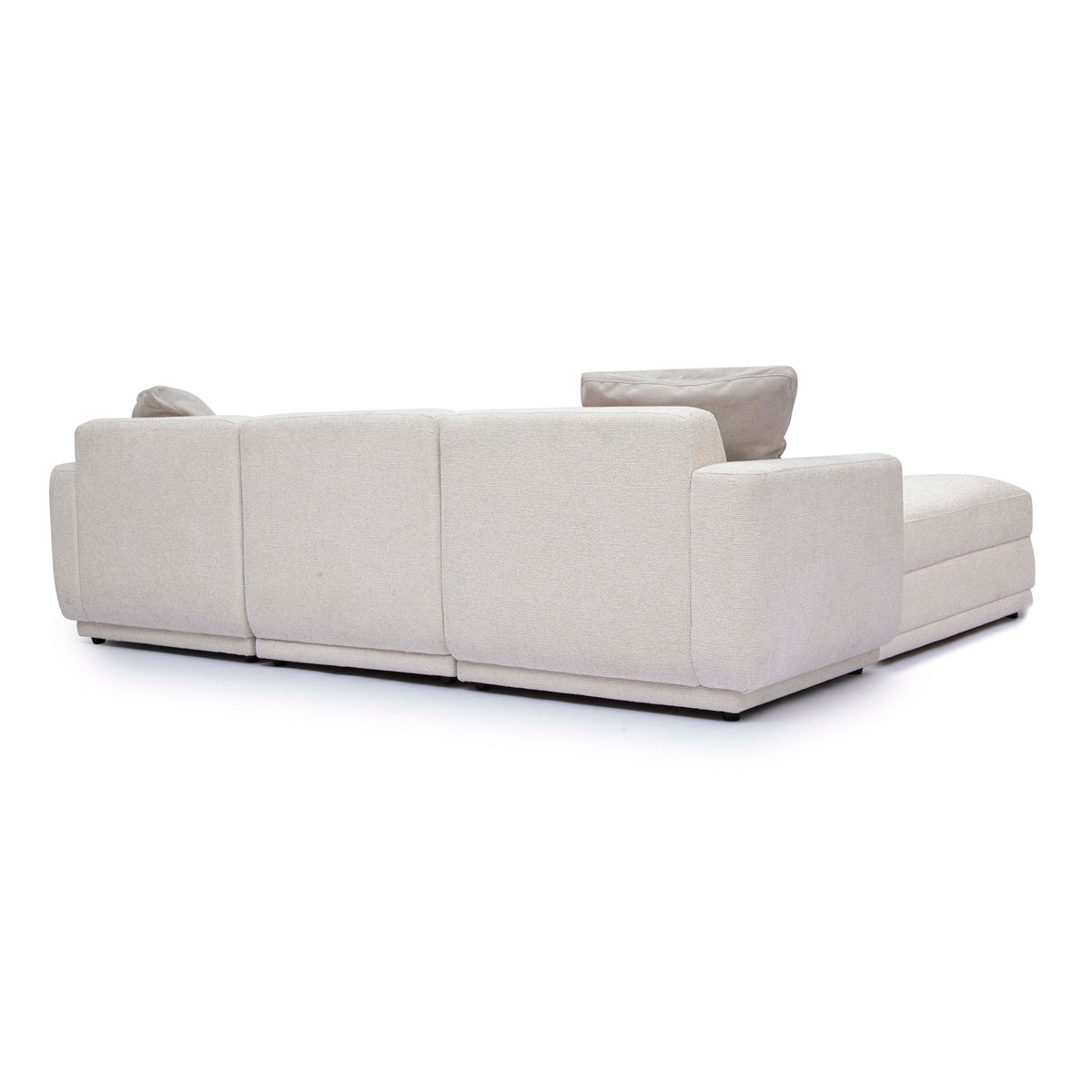 Perry 4-Piece Modular Sectional - Cream - Image 4