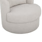Silvi Performance Boucle Swivel Accent Chair - Off-White - Image 6
