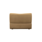 Zenith Modular Armless Chair - Brown - Image 5