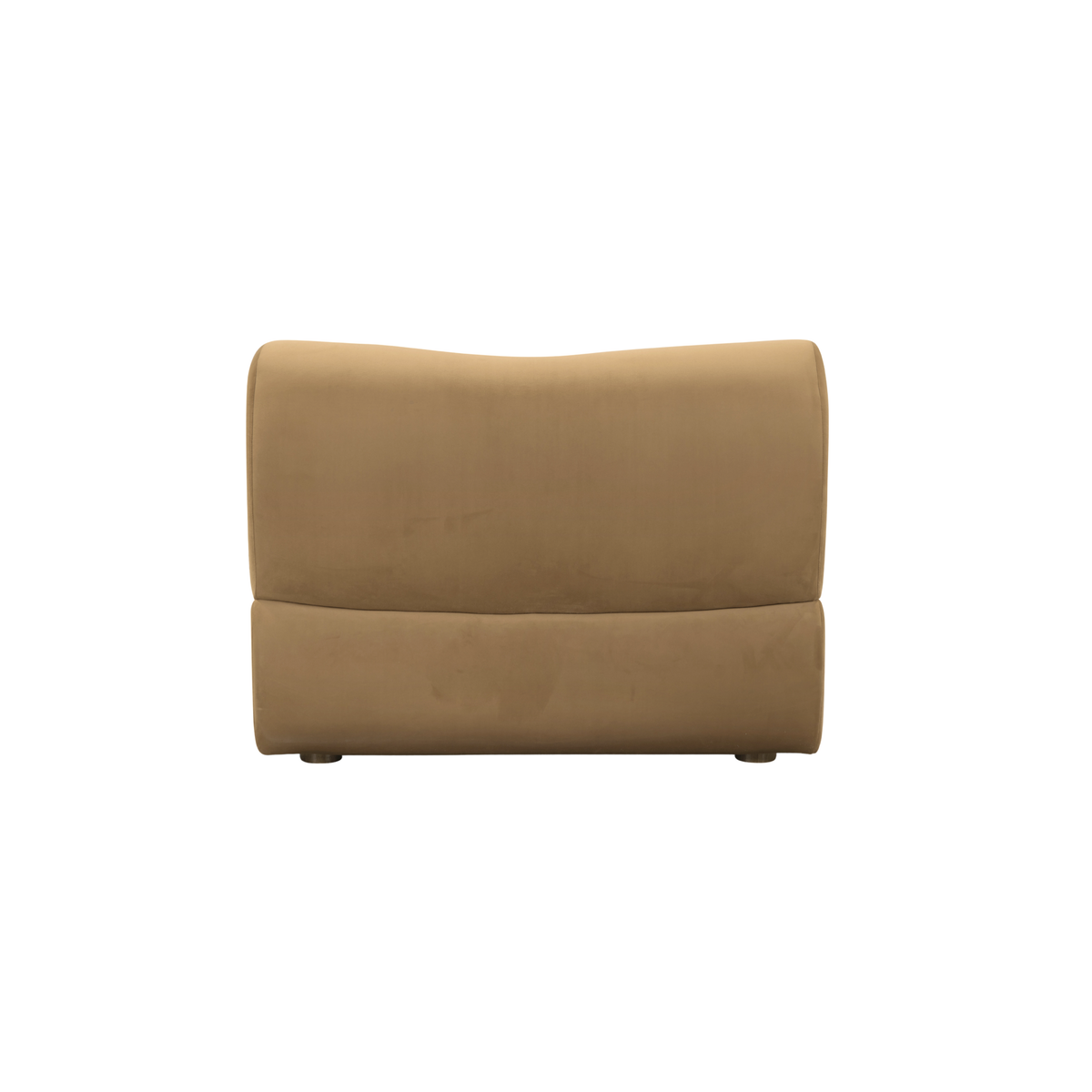 Zenith Modular Armless Chair - Brown - Image 5
