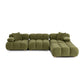 Calliope 4-Piece Performance Modular Sectional - Olive Green - Image 2